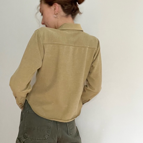 SALE Vintage Button Down Blouse - Picture 2 of 5